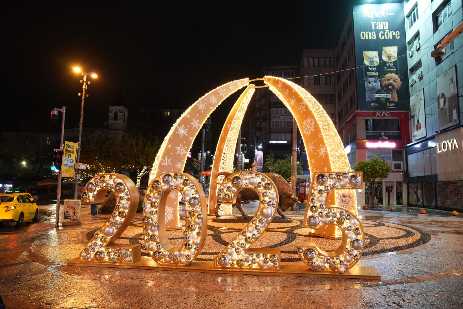 Kadıköy’de yılbaşı ruhu 